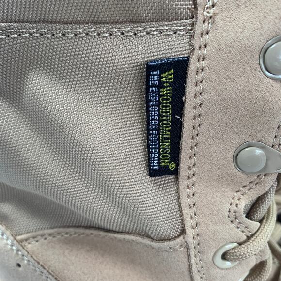 WWOODTOMLINSON The Explorers Footprint Combat Boots Military Tactical - Picture 2 of 6